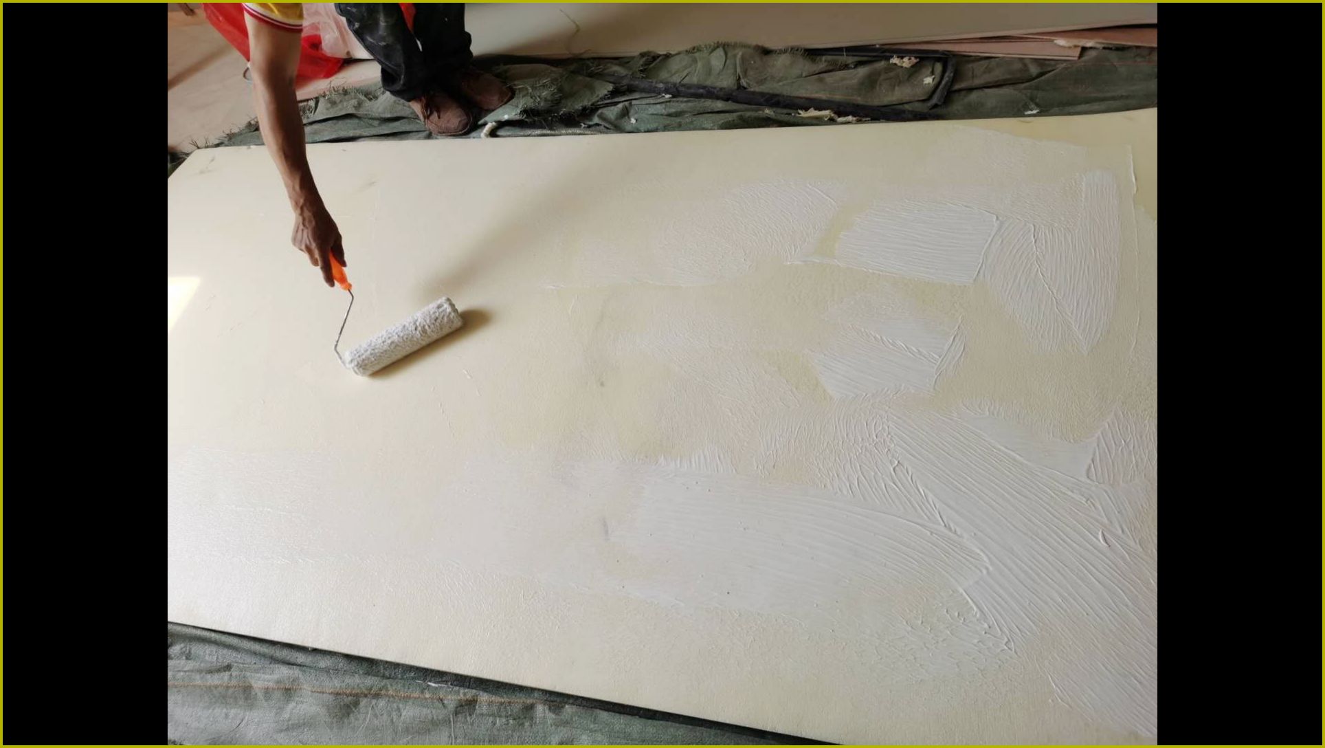 anti collision soft panel installation — acoustic panel photo